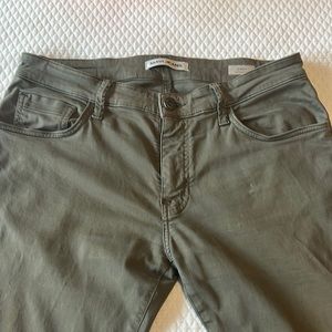 Men’s Mavi Jeans Zach straight leg jeans pants in 34x30 green